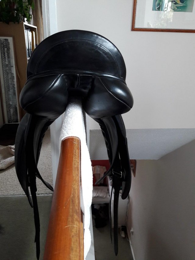 Preview of the first image of 17.5'' GFS dressage Saddle.