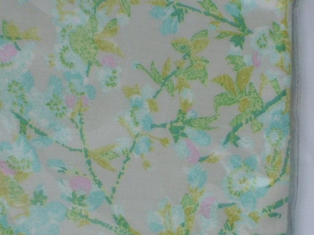 Image 2 of DESCAMPS Floral Cotton Satin Pillowcase NEW!