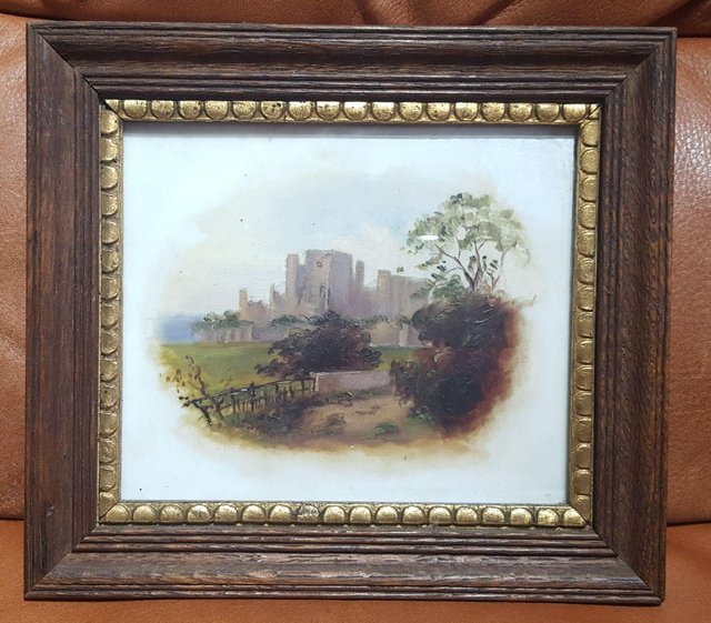 Preview of the first image of Small framed antique/vintage oil painting.