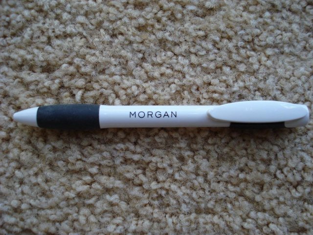 Preview of the first image of NEW  “MORGAN” PEN – COLLECTABLE SOUVENIR.