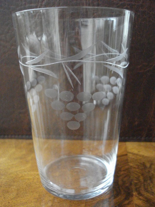 Image 3 of 5 x ANTIQUE CUT GLASS SET OF STUART CRYSTAL STOURBRIDGE