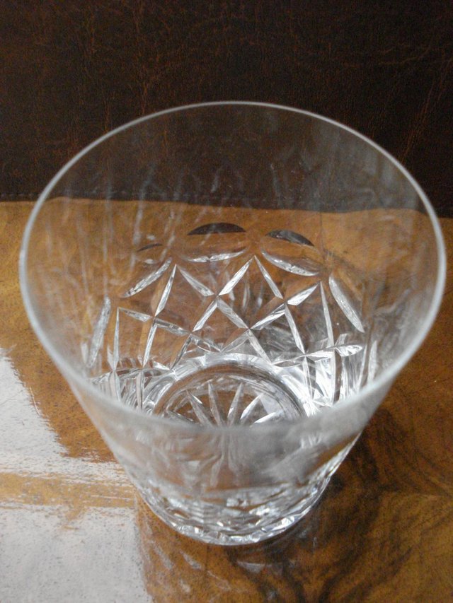Image 2 of WHISKY TUMBLER ANTIQUE CUT GLASS STUART CRYSTAL STOURBRIDGE