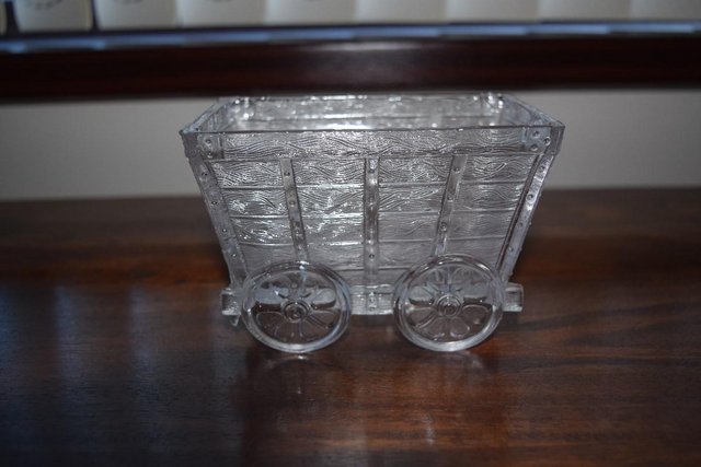 Image 3 of 19th century Heppell glass sugar bowl