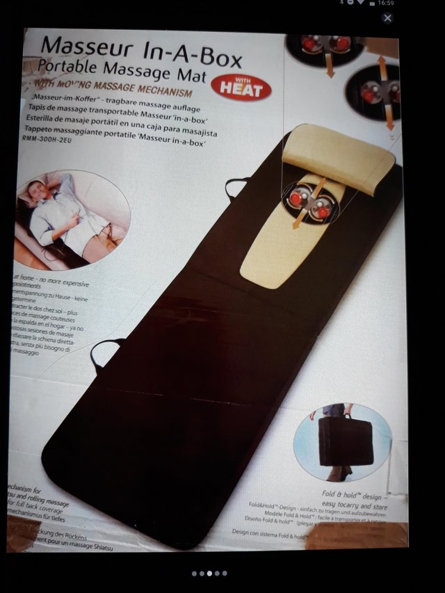 Preview of the first image of Portable massager mat......