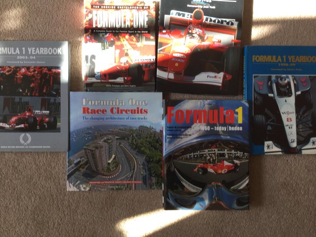 Preview of the first image of Formula one Books Year books very good condition.