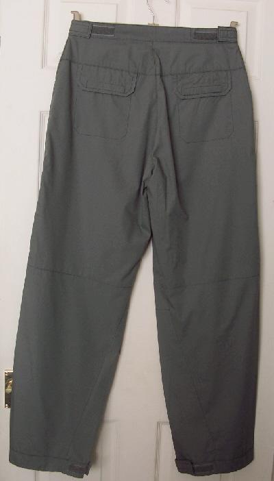 Image 2 of Men's Dark Khaki Trousers By Moto - Size 32R