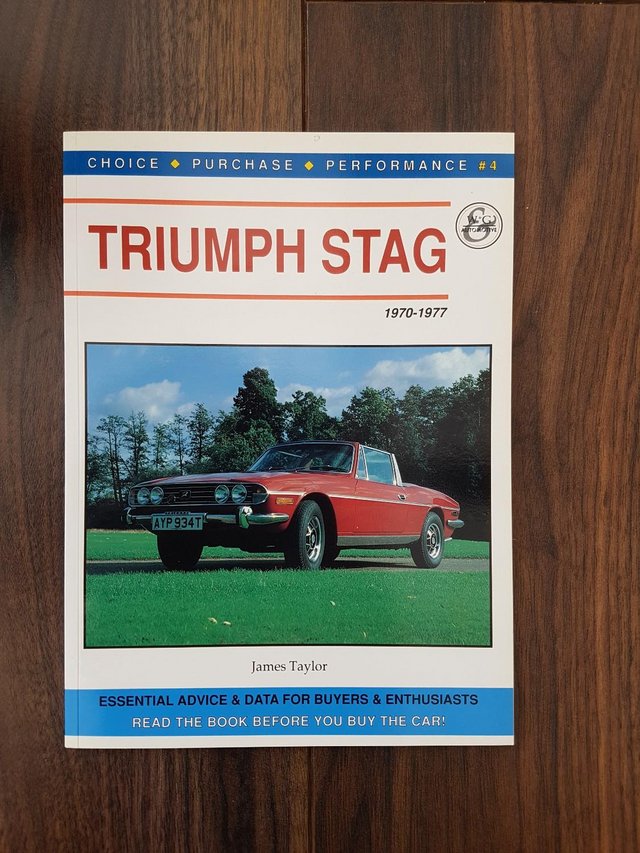 Image 3 of Triumph Stag Books set of 5