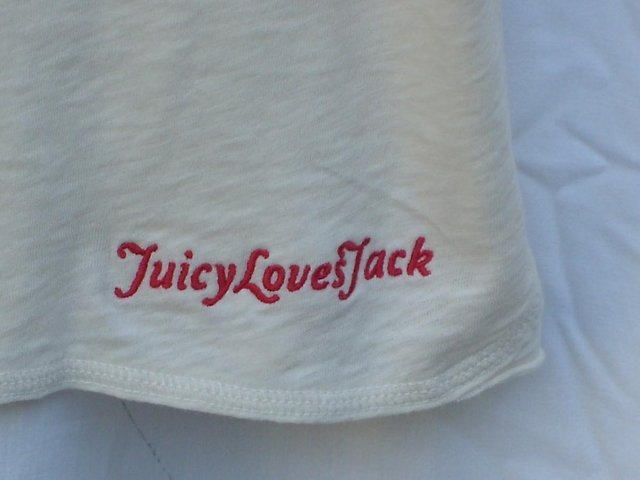Image 2 of JUICY COUTURE Juicy Loves Jack Top Size XL (18) NEW!