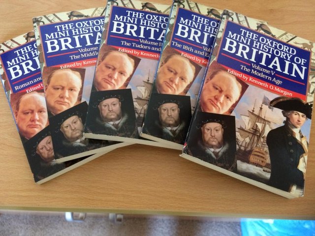 Preview of the first image of The Oxford Mini History of Britain Vol 1-5 REDUCED.