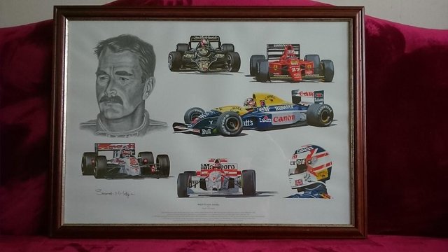 Image 2 of F1 world champions 3 drivers prints