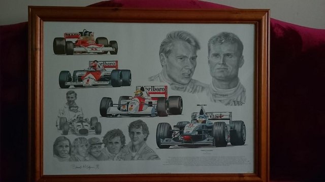 Image 3 of F1 world champions 3 drivers prints