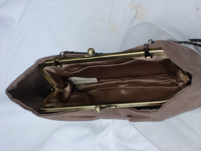 Image 2 of ACCESSORIZE Snap Top Bow Handbag/Clutch
