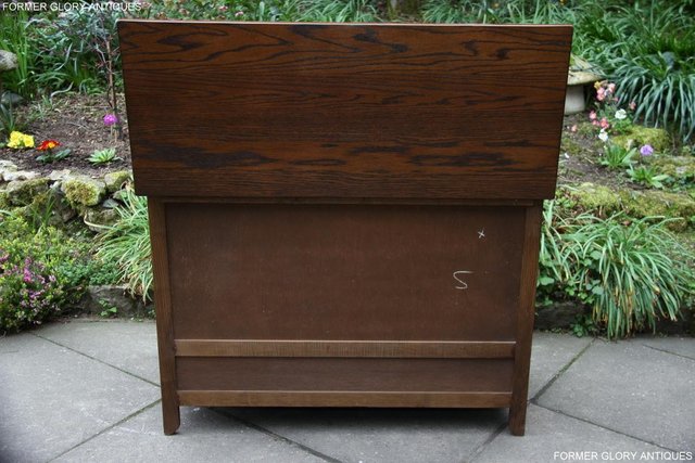 Image 4 of OLD CHARM LIGHT OAK BLANKET TOY BOX DOWER CHEST DRAWERS UNIT