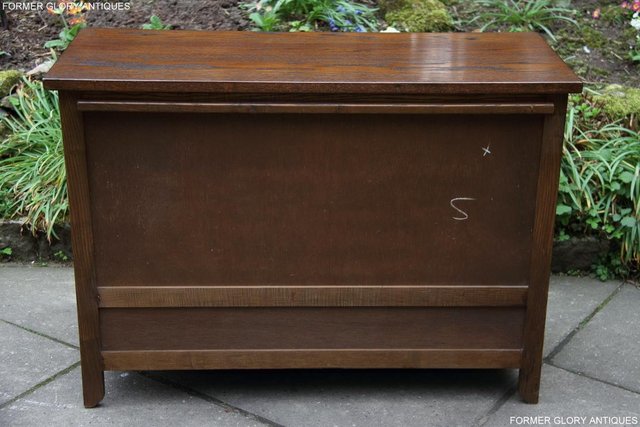 Image 15 of OLD CHARM LIGHT OAK BLANKET TOY BOX DOWER CHEST DRAWERS UNIT