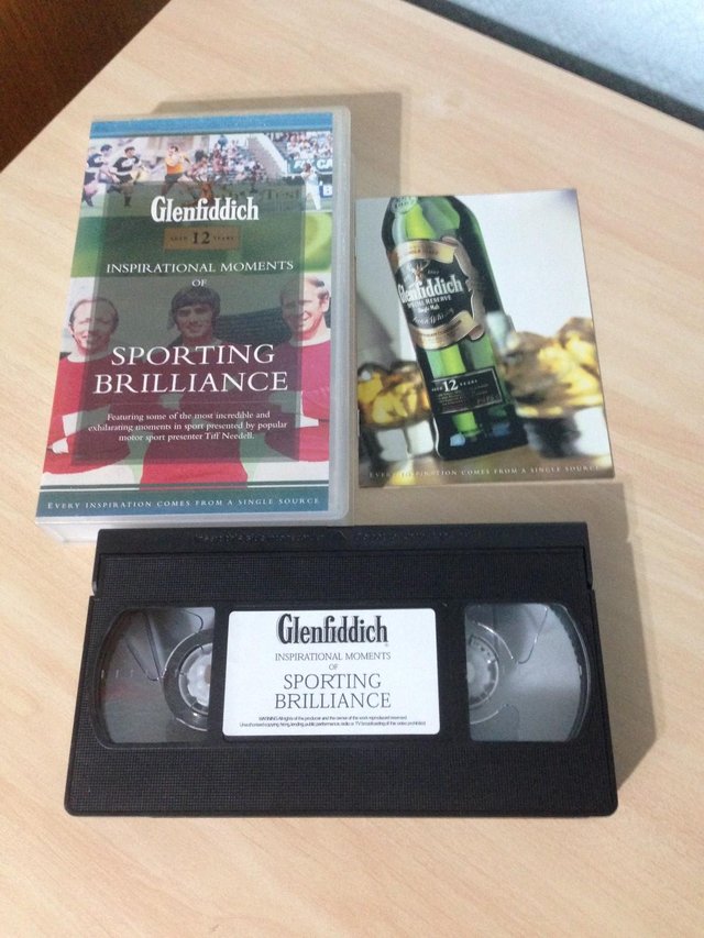 Preview of the first image of Glenfiddich Inspirational Moments VHS.