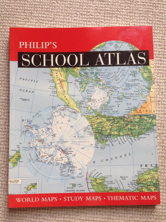 Preview of the first image of Philip's School Atlas.
