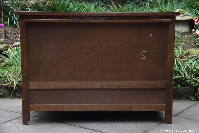 Image 85 of OLD CHARM LIGHT OAK BLANKET TOY BOX DOWER CHEST DRAWERS UNIT