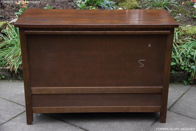 Image 100 of OLD CHARM LIGHT OAK BLANKET TOY BOX DOWER CHEST DRAWERS UNIT