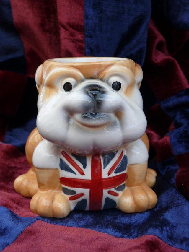 Preview of the first image of Vintage Bulldog Toby Jug.