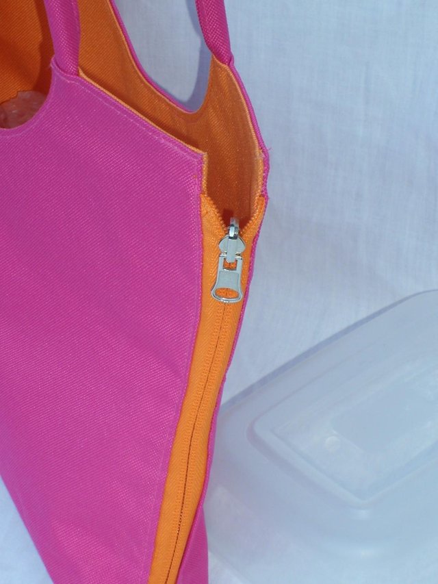 Image 3 of EVAX Reversible Neon Pink/Orange Grab Bag NEW