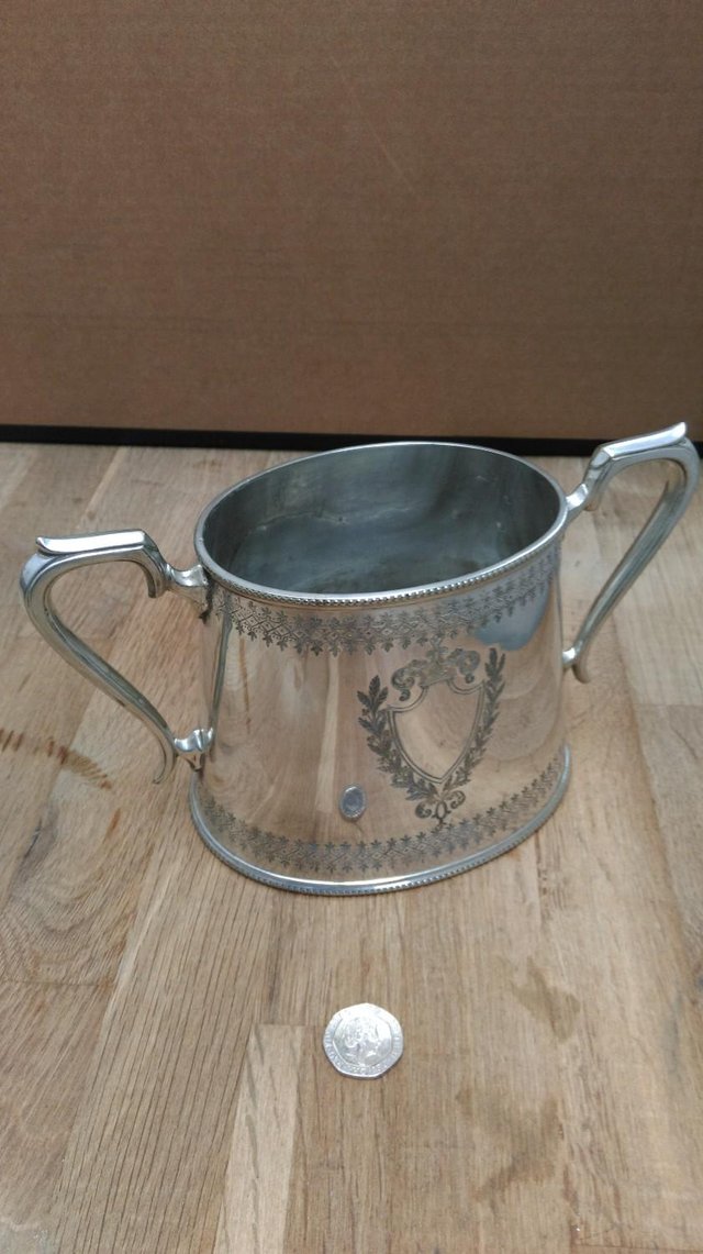 Image 4 of Fine Mid Victorian Campaign Silver Plated Tea Set