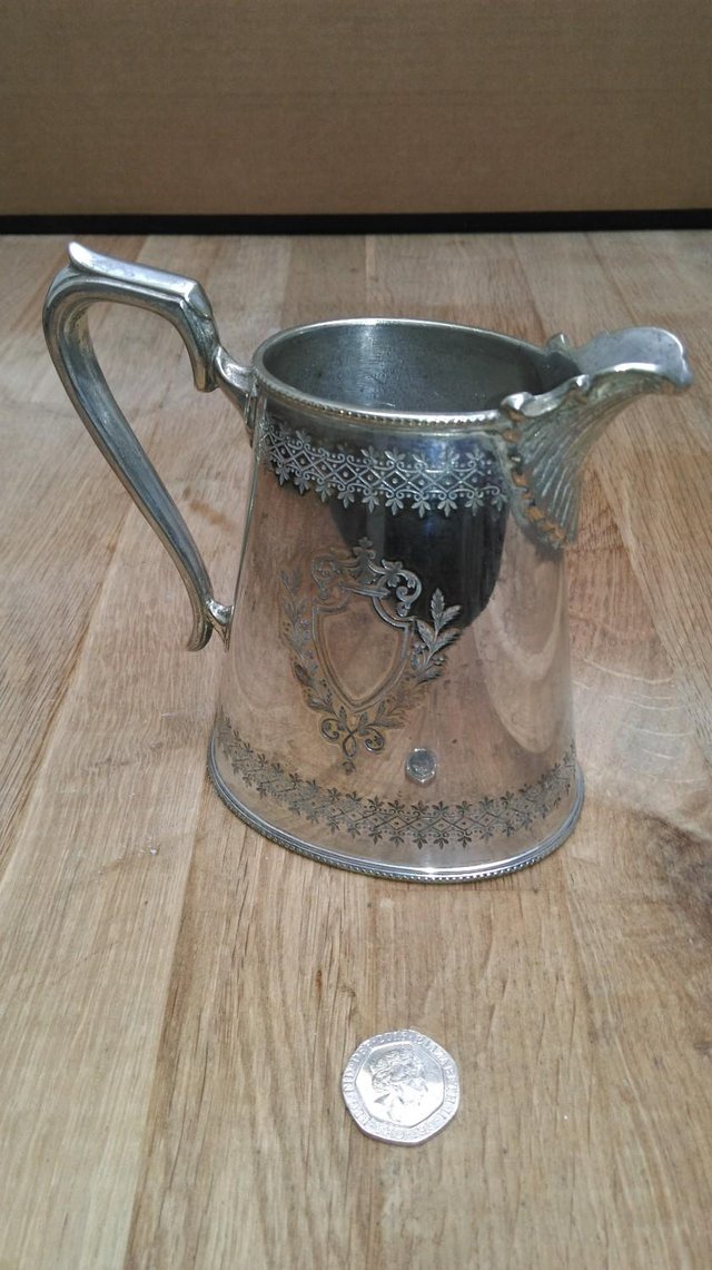 Image 8 of Fine Mid Victorian Campaign Silver Plated Tea Set