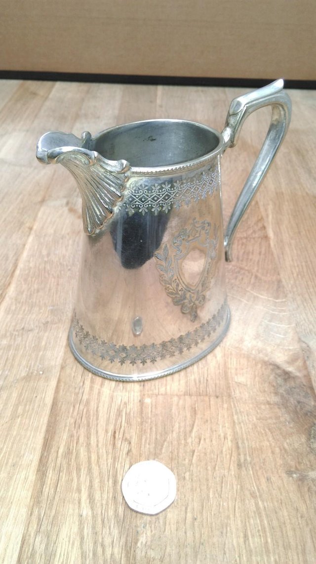 Image 10 of Fine Mid Victorian Campaign Silver Plated Tea Set