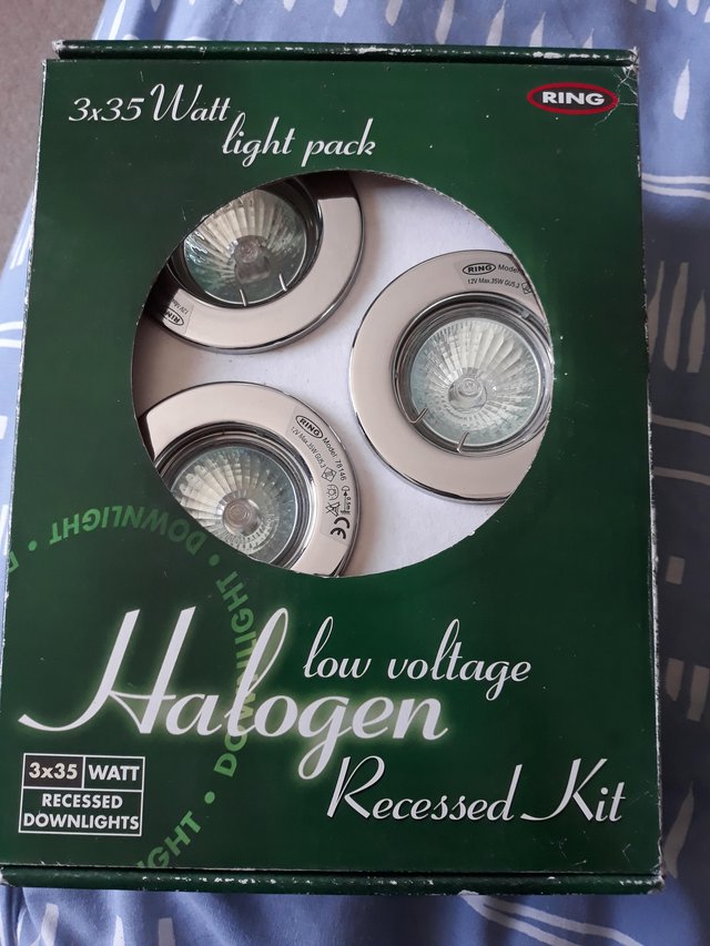 Preview of the first image of Low voltage halogen recessed kit.
