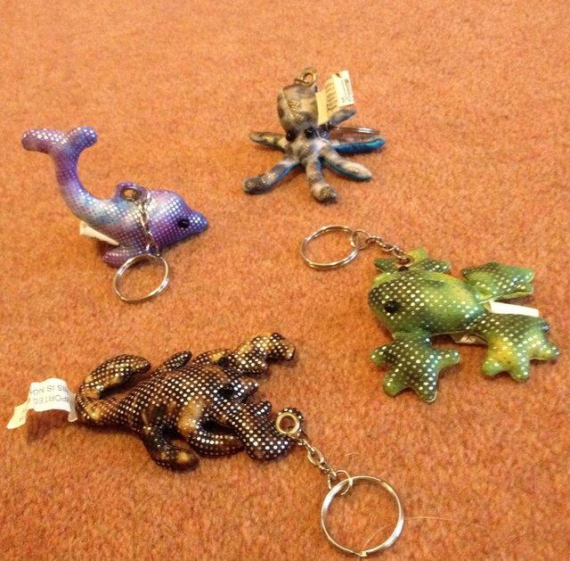 Preview of the first image of Sand Animal Keyrings - Sand Critters.