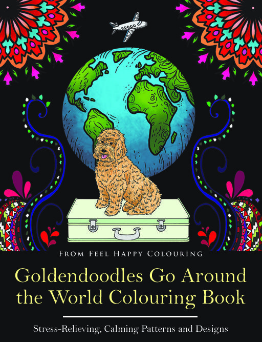 Preview of the first image of Goldendoodles Colouring Book (No.1 Bestseller).