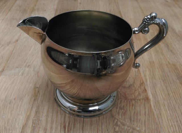 Preview of the first image of Antique Silver Plated Milk Jug.