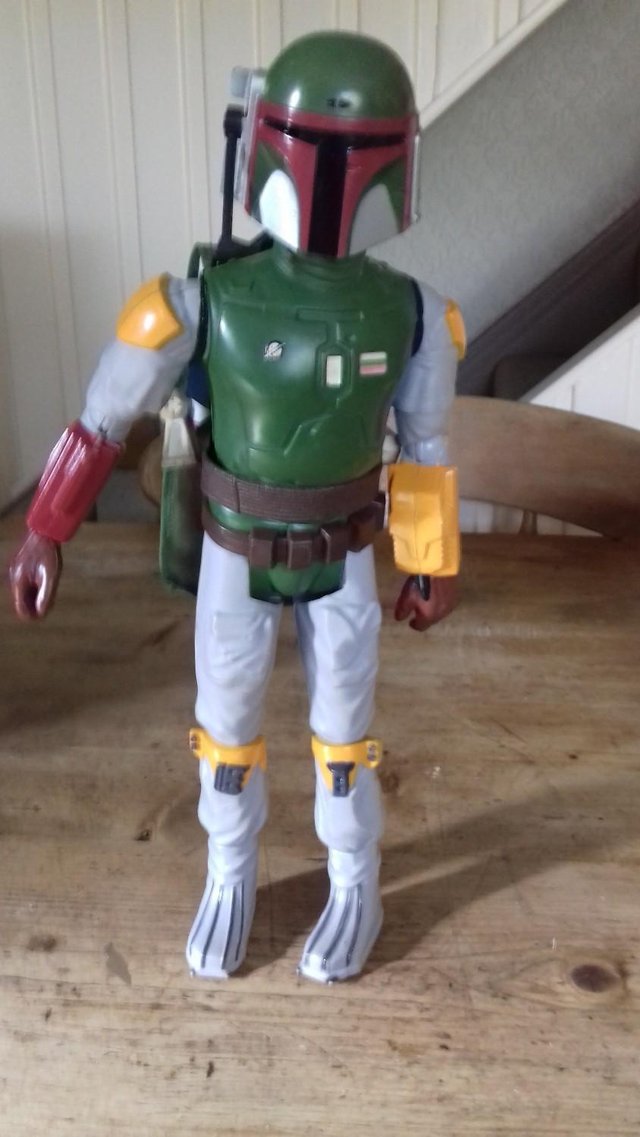 Preview of the first image of original.star.wars .bobo. fett. toy.