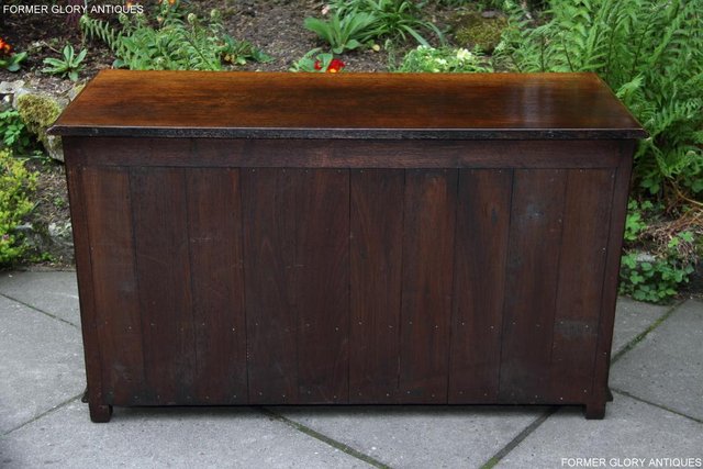 Image 12 of TITCHMARSH GOODWIN OAK BLANKET TOY DOWER CHEST BOX TV STAND