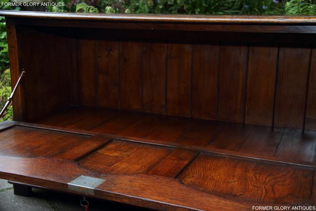 Image 24 of TITCHMARSH GOODWIN OAK BLANKET TOY DOWER CHEST BOX TV STAND