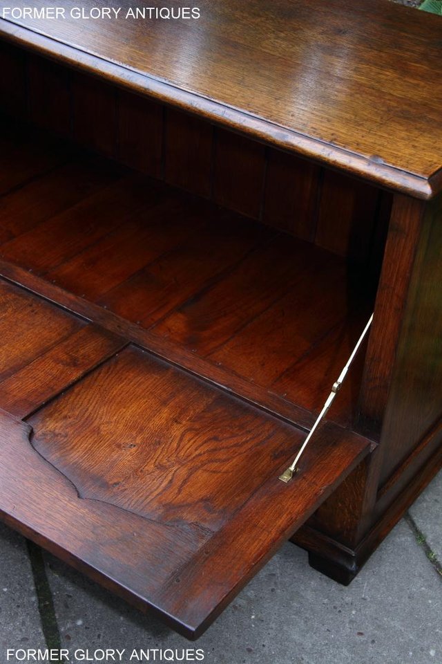 Image 47 of TITCHMARSH GOODWIN OAK BLANKET TOY DOWER CHEST BOX TV STAND