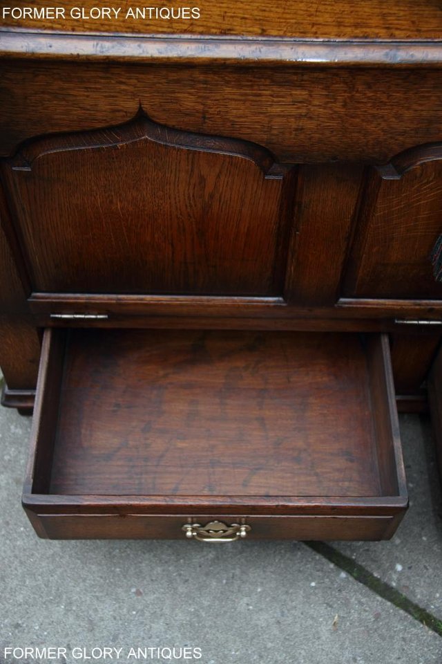 Image 49 of TITCHMARSH GOODWIN OAK BLANKET TOY DOWER CHEST BOX TV STAND