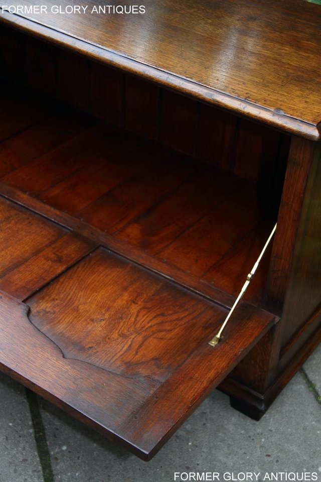 Image 59 of TITCHMARSH GOODWIN OAK BLANKET TOY DOWER CHEST BOX TV STAND