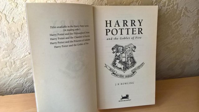 Image 2 of Harry Potter And The Goblet Of Fire, 1st edition