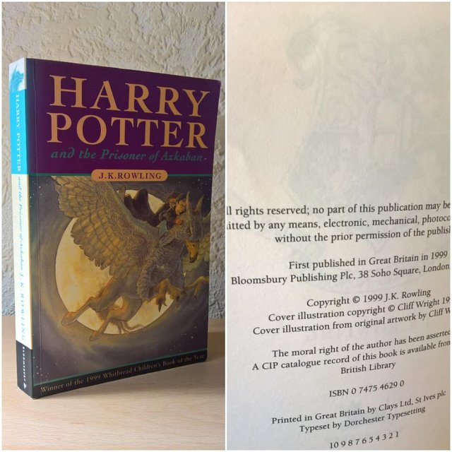 Preview of the first image of Harry Potter and the Prisoner Of Azkaban, 1st Edition.