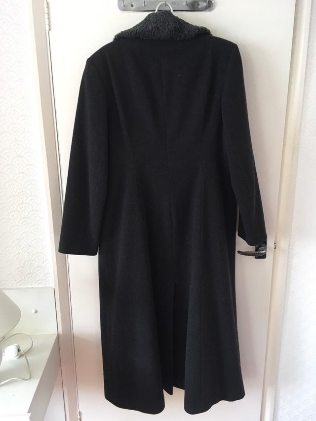 Image 3 of Ladies Full Length Wool/Cashmere Coat