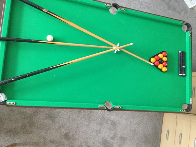 Preview of the first image of Snooker and Pool Table 4ft 6in.