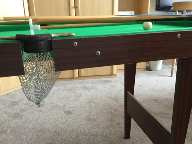 Image 3 of Snooker and Pool Table 4ft 6in