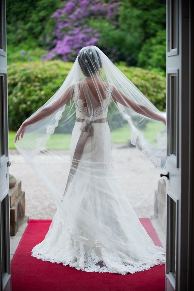 Image 2 of Essence of Austraila ivory size 10 wedding dress and veil