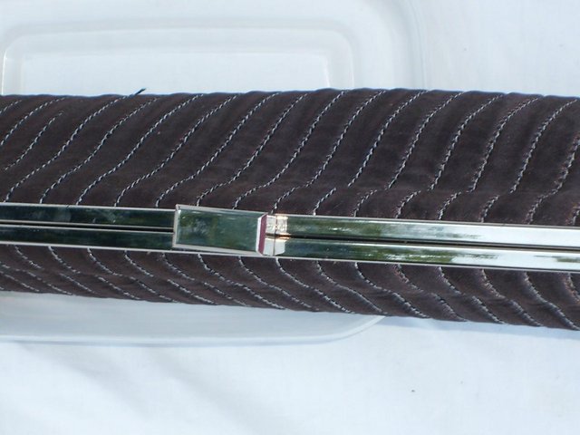 Image 3 of ACCESSORIZE Brown Satin Clutch Bag
