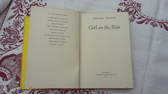 Image 2 of Vintage Girl on the Run by Hillary Waugh