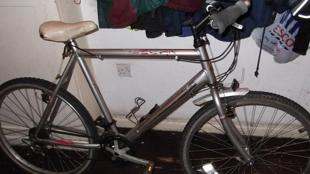 Image 2 of RALEIGH MOUNTAIN BIKE SILVER Collectors Item