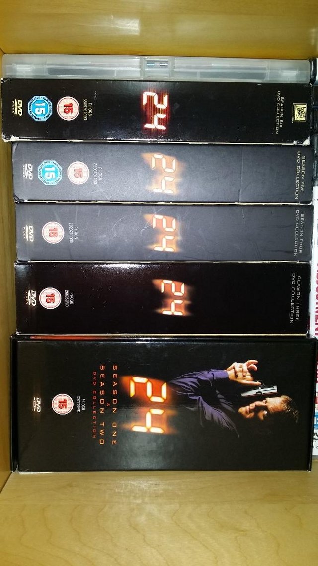 Preview of the first image of '24' The Box Sets Seasons 1 to 6 Plus Redemption The Movie.