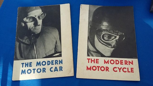 Preview of the first image of 1930's - The Modern Motor Cycle & Motor Car - Shell Mex/BP.