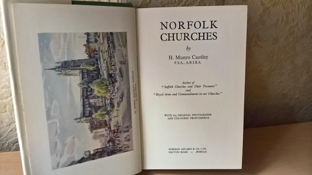 Image 2 of Norfolk Churches, H. Munro Cautley [First Edition]