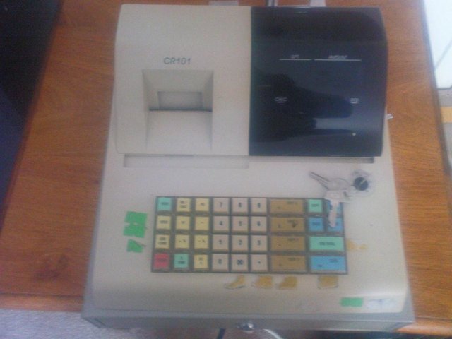 Preview of the first image of CASH REGISTER ELECTRONIC WITH TILL.